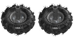 Комплект колес (пара) резиновых 3.5-4.0 для культиватора Husqvarna