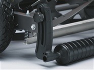 Infinite cutting height adjustment