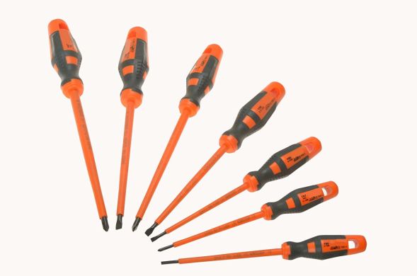 Набор отверток Bahco 219.600, 7 штук (Изолированные VDE 1000 V)