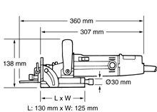Шпонковий фрезер 3901