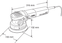 Ексцентрикова шліфмашина BO6040