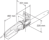 Ланцюгова пила UC4530A