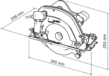 Дискова пила 5704R