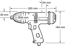Двошвидкісний ударний гайкокрут 6904VH