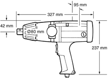 Ударний гайкокрут 6906