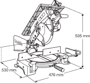 Універсальна торцева пила LH1040
